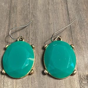 Tasha turquoise and gold earrings